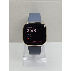 Fitbit Sense FB512 Smartwatch GPS ECG Heart Rate Activity Tracker No Charger